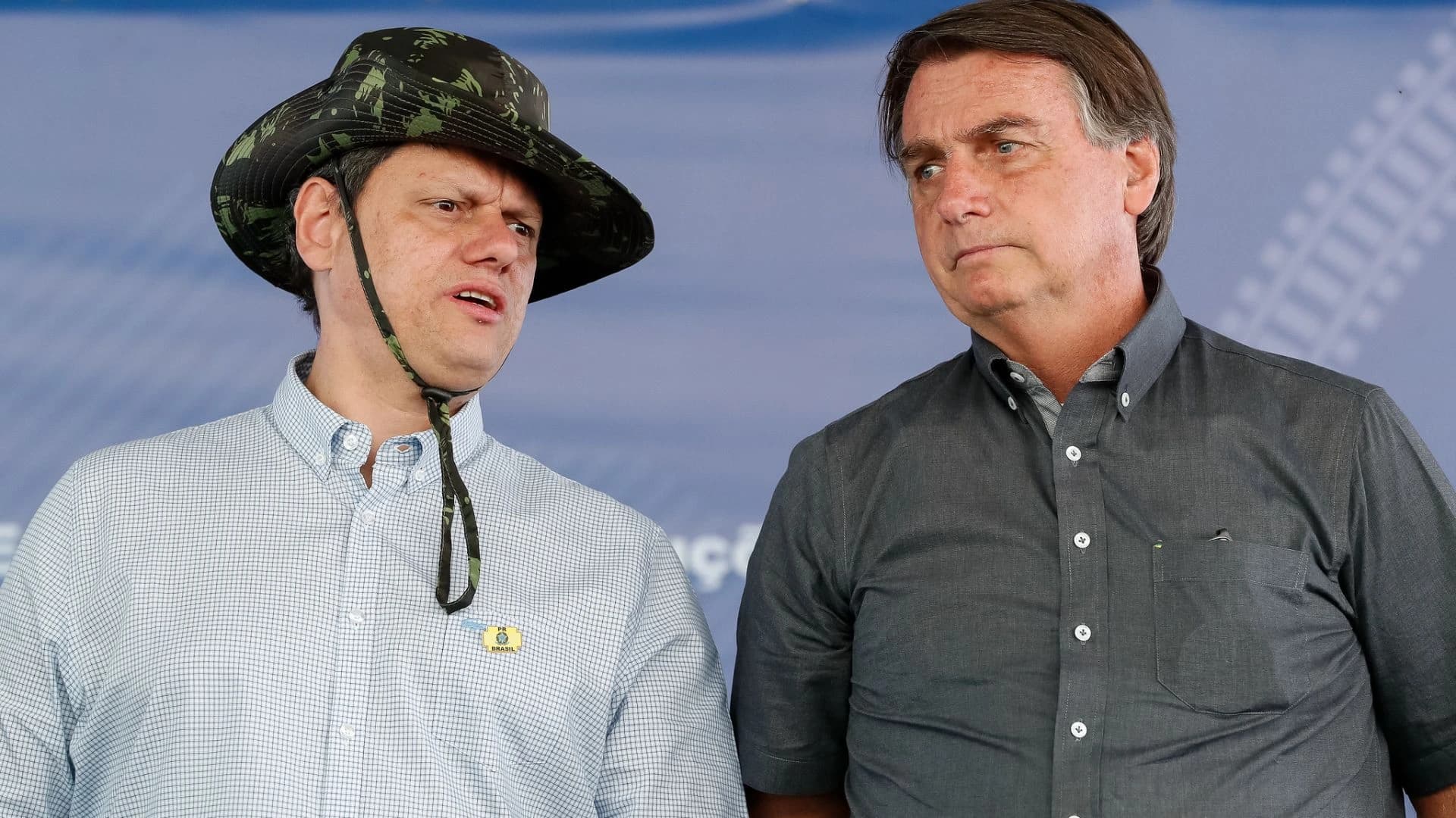 Tarcísio de Freitas e Bolsonaro