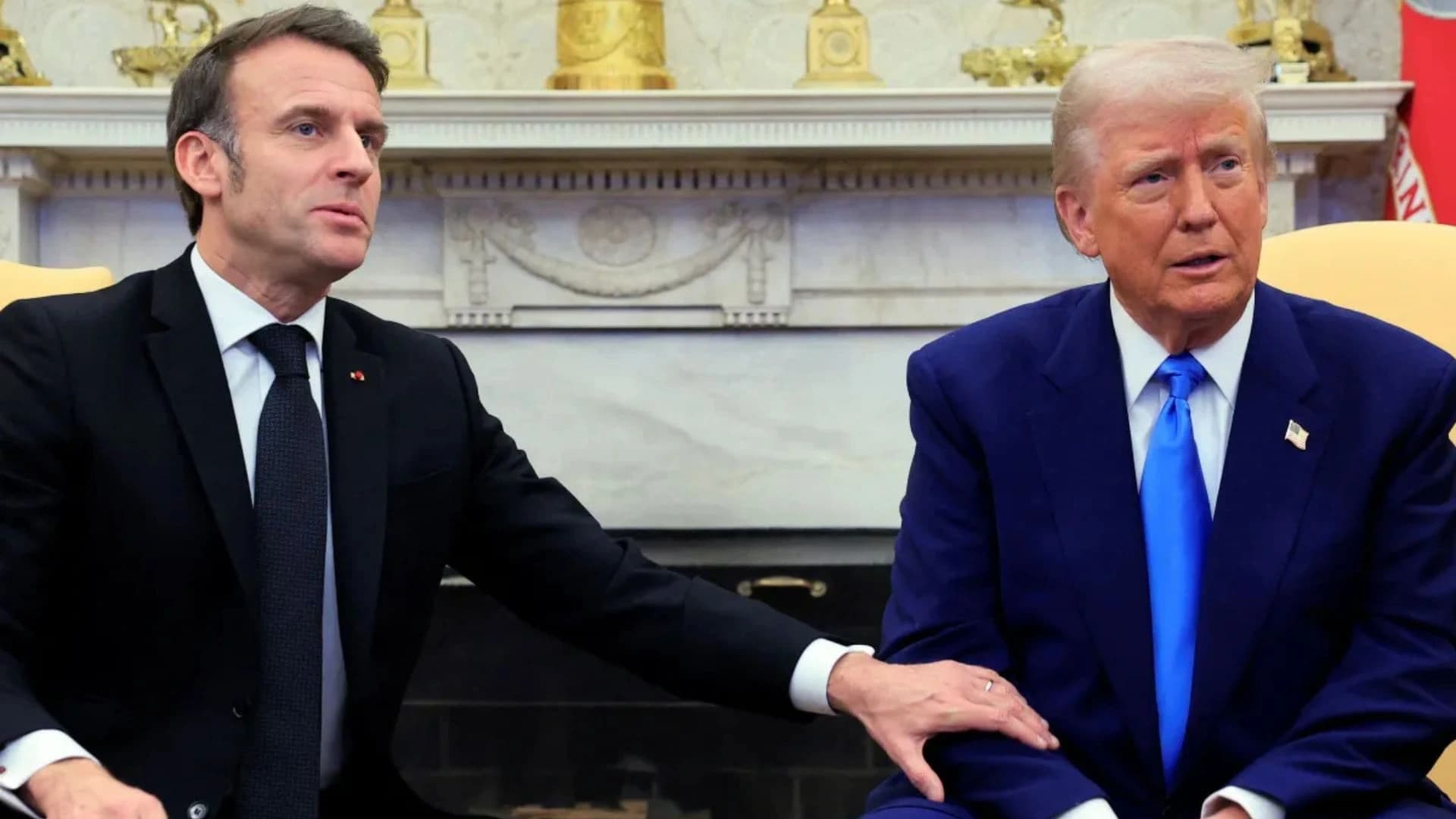 Marcron e Trump