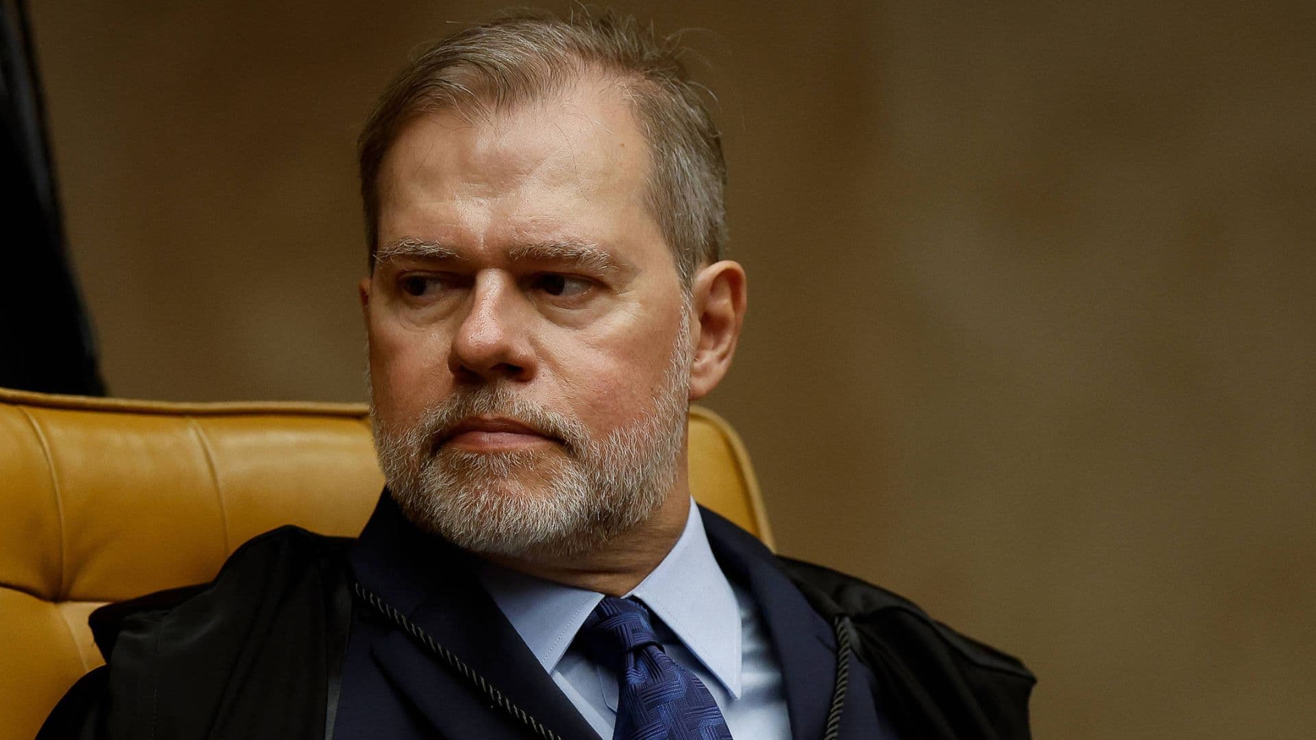Ministro Dias Toffoli durante sessão do STF presidida por Edson Fachin — Foto: Pedro Ladeira/Folhapress