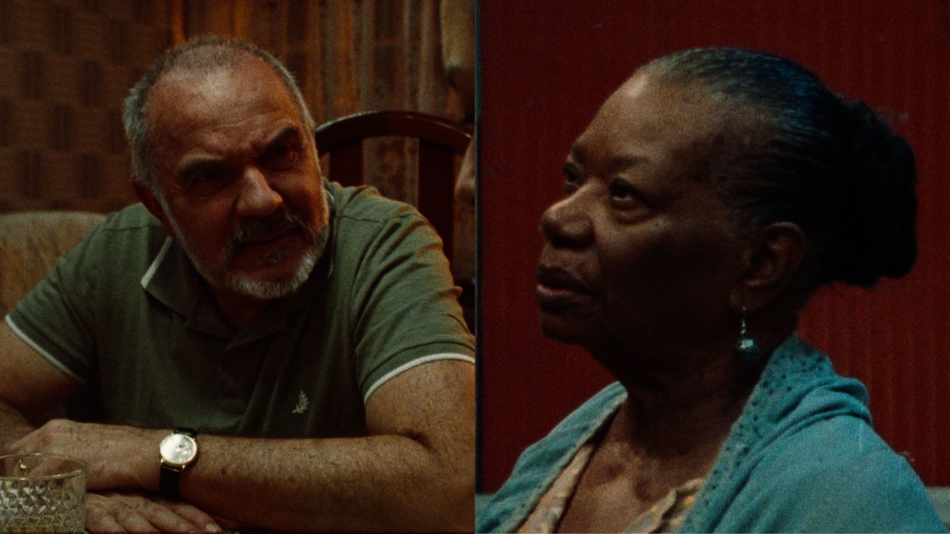 Humberto Martins e Neusa Borges em cena de Domingo Sem Deus, nova produção da Brasil Paralelo.