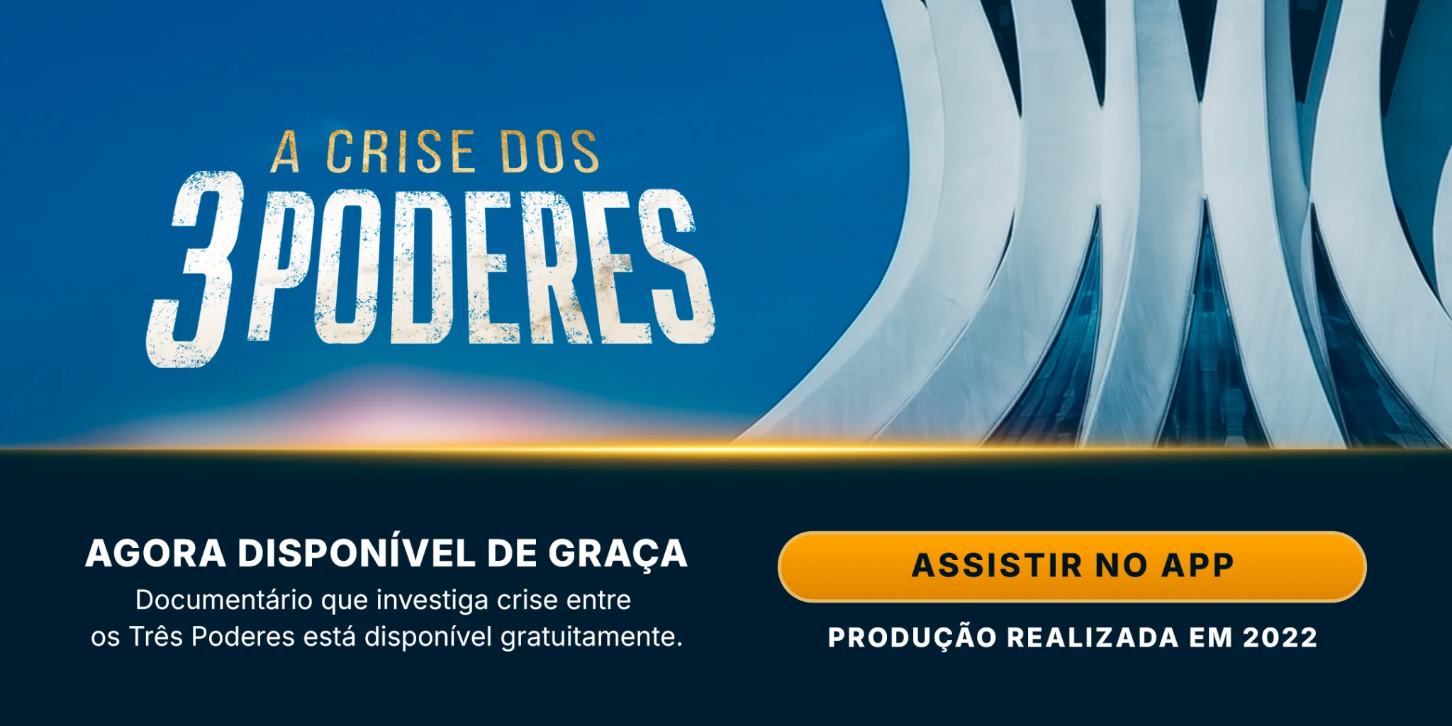 Crise dos 3 Poderes disponível gratuitamente