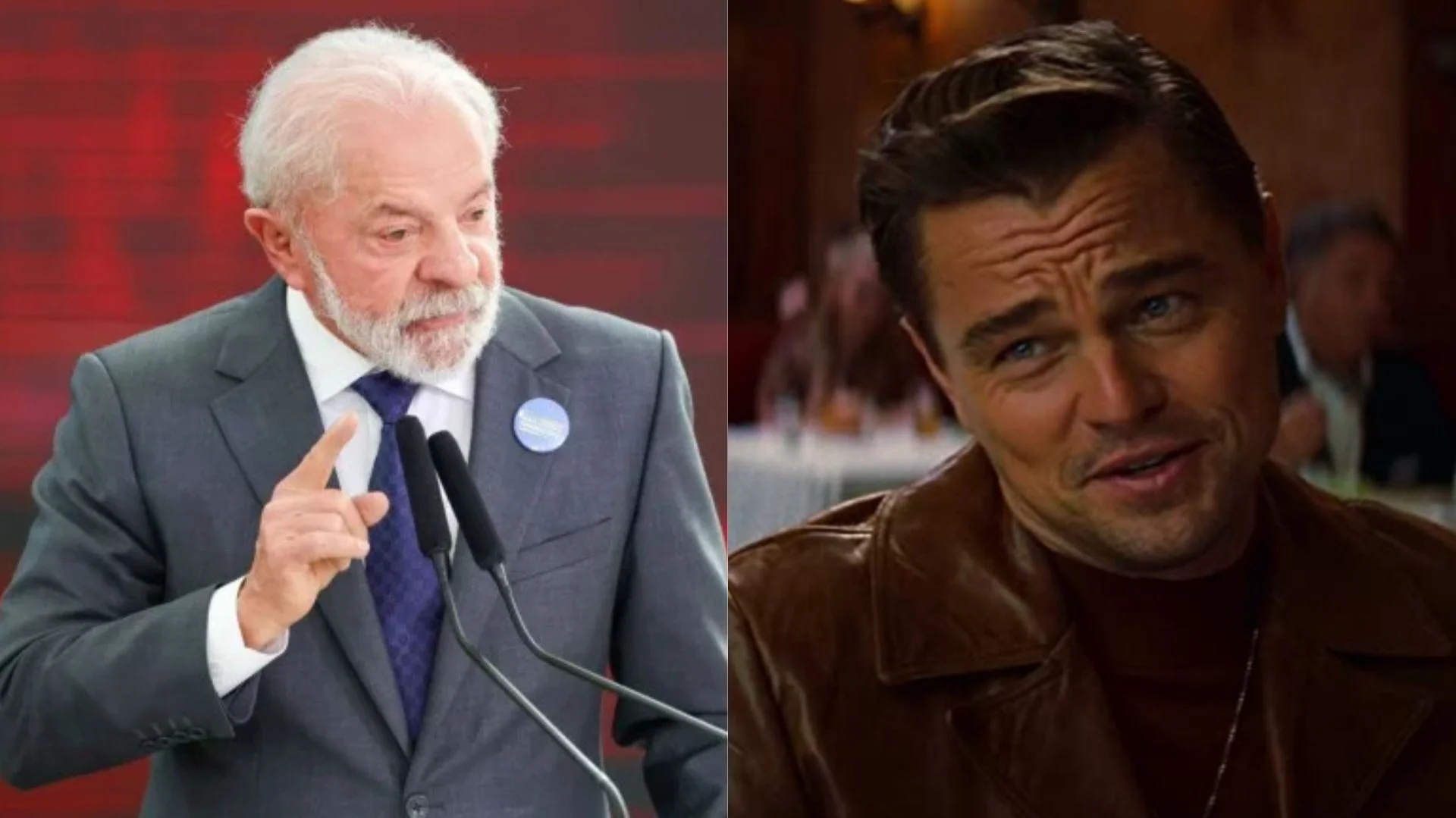 Lula e DiCaprio tem reunião no Planalto