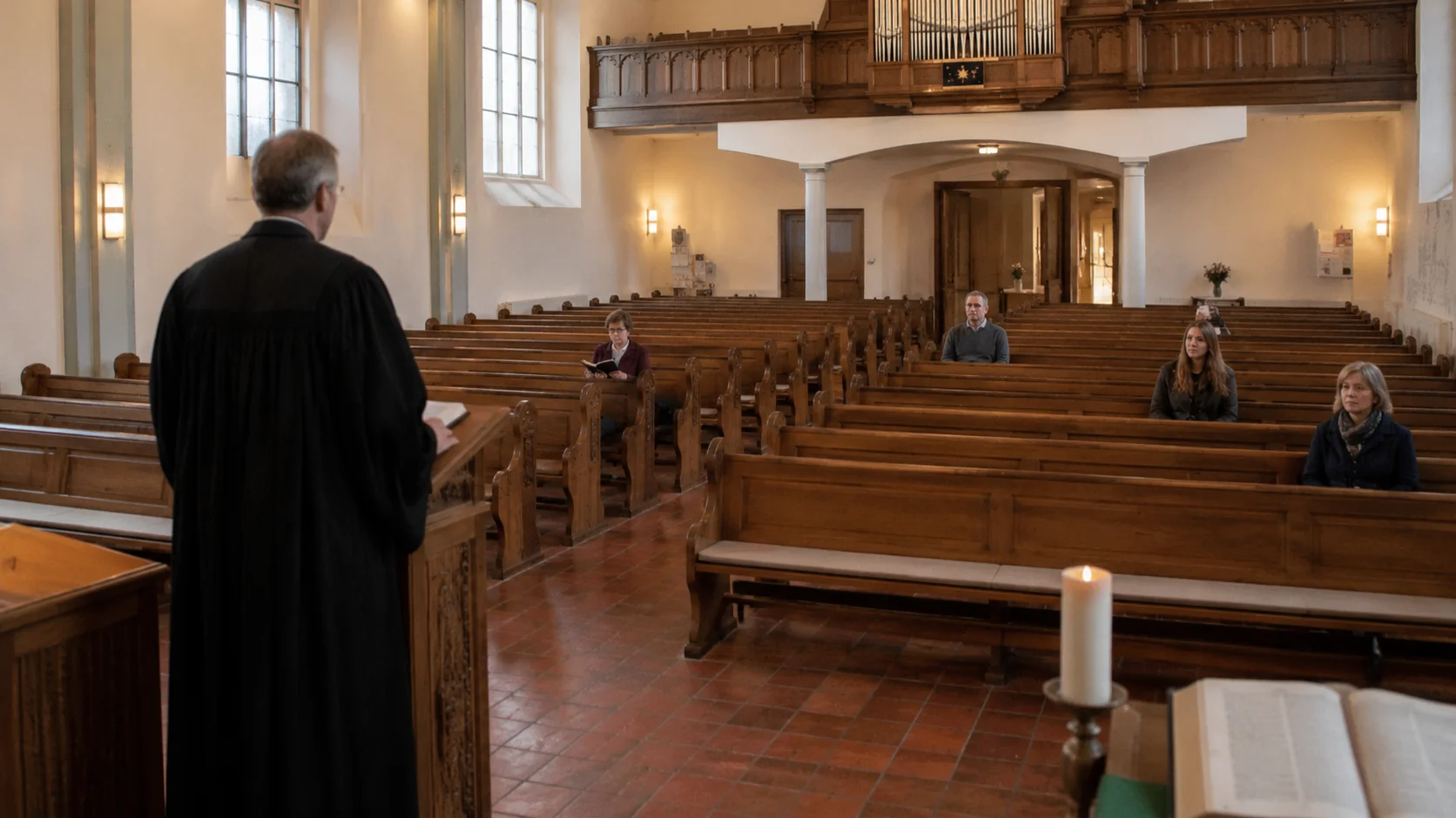 Igrejas católicas e protestantes estão celebrando missas juntos por falta de fieis
