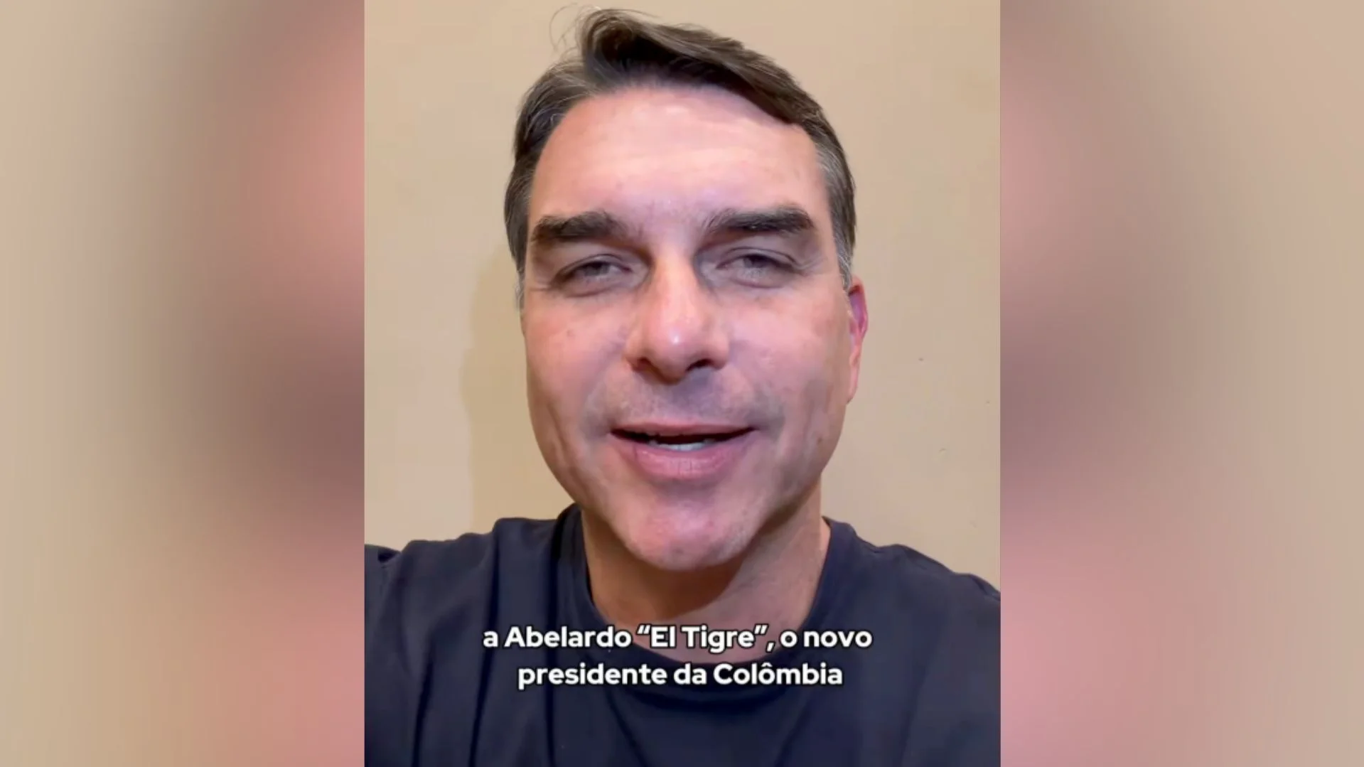 Flávio Bolsonaro parabeniza “Bukele colombiano” e diz que direita segue vencendo na América