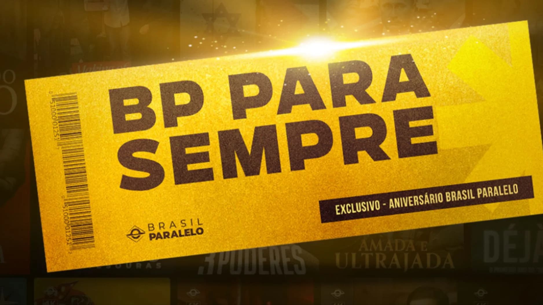 Abertura de oferta relâmpago para o plano vitalício