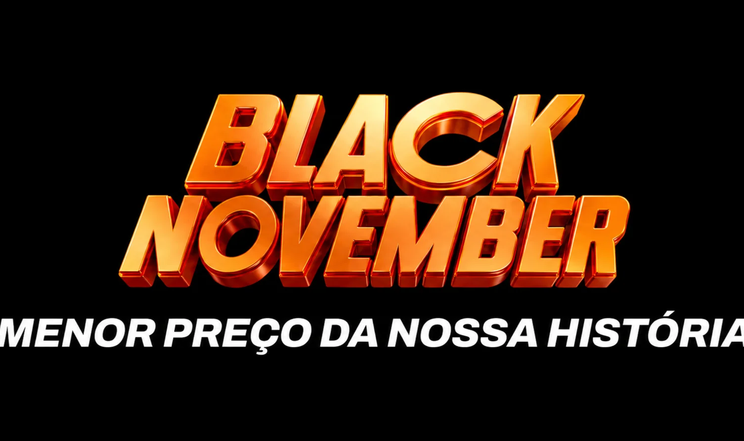 Arte da Black November da Brasil Paralelo