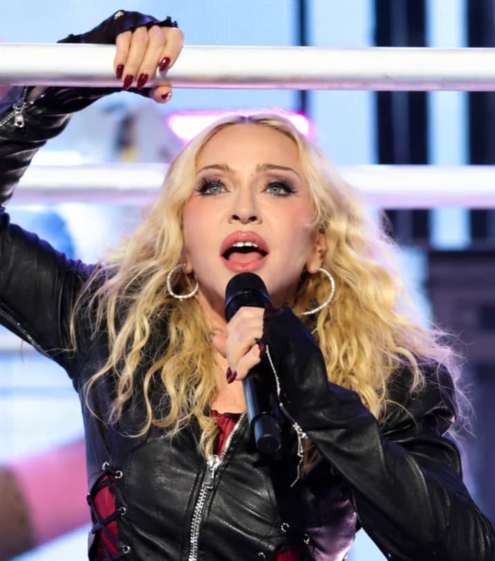 Madonna durante show