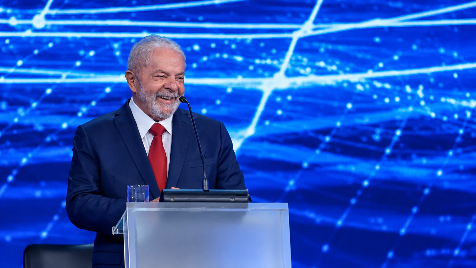 Lula durante debate