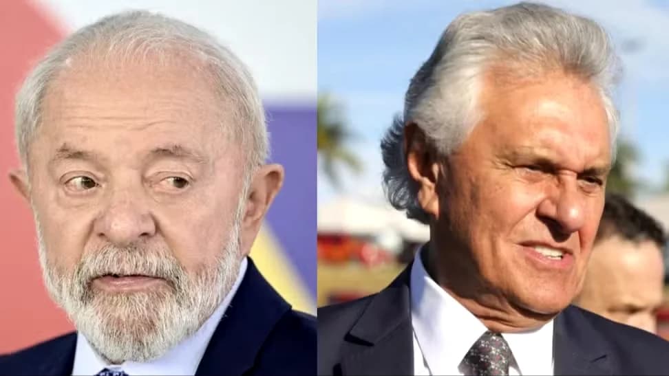 Lula e Ronaldo Caiado