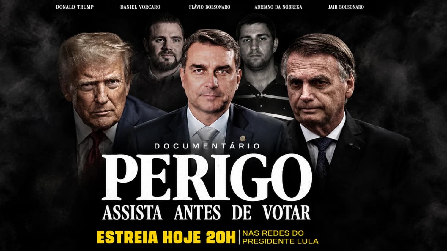 Lula anuncia "documentário contra Flávio Bolsonaro