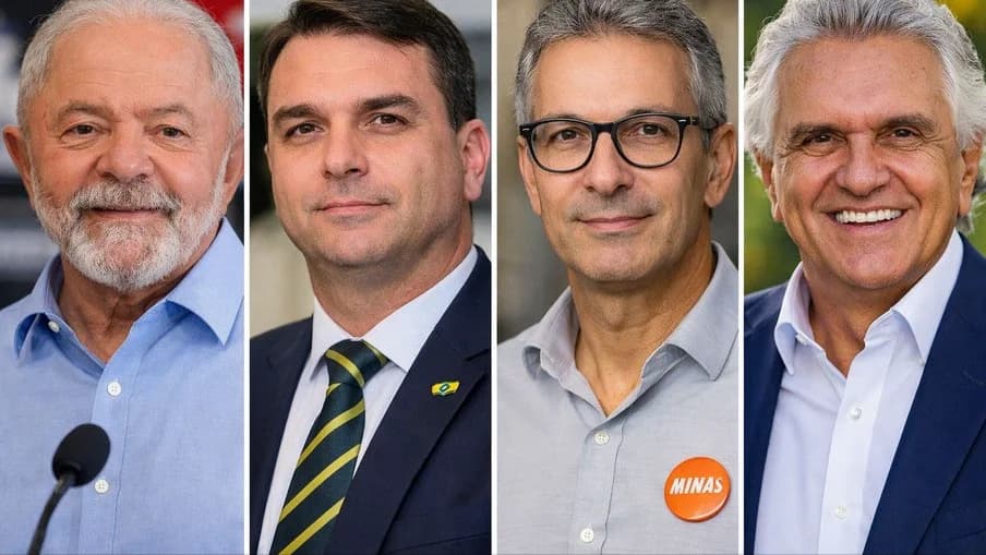 Lula flávio zema e caiado. Pesquisa Qaest mostra que Lula ganha de flávio e zema, mas empata com caiado no segundo turno