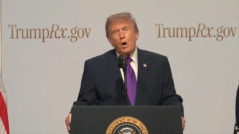 Trump durante discurso